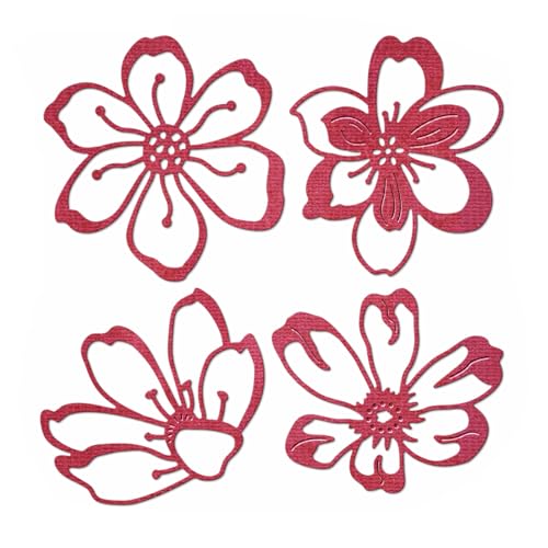 XMZZMX Metall-Stanzformen mit sechs Blütenblättern für Kartenherstellung, Papierprägung, Vorlagen, Aufbewahrungstaschen, Zubehör, Fotorahmen, Album, DIY, Scrapbooking, Schablonen-Sets XMZZMX Metall-Stanzformen mit sechs Blütenblättern für Kartenherstellung, Papierprägung, Vorlagen, Aufbewahrungstaschen, Zubehör, Fotorahmen, Album, DIY, Scrapbooking, Schablonen-Sets von XMZZMX