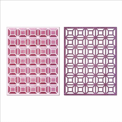 XMZZMX Metall-Stanzformen mit solider Geometrie, für Kartenherstellung, Papierpräge-Stanzschablonen-Set, Vorlagen, Aufbewahrungstaschen, Zubehör, Fotorahmen, Album, DIY, Scrapbooking, Schablonen-Sets XMZZMX Metall-Stanzformen mit solider Geometrie, für Kartenherstellung, Papierpräge-Stanzschablonen-Set, Vorlagen, Aufbewahrungstaschen, Zubehör, Fotorahmen, Album, DIY, Scrapbooking, Schablonen-Sets von XMZZMX