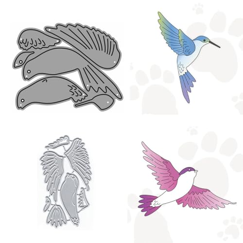 XMZZMX Metall-Stanzformen mit zwei Vögeln für Kartenherstellung, Papierpräge-Stanzschablonen-Set, Vorlagen, Fotorahmen, Album, DIY, Scrapbooking, Schablonen-Sets XMZZMX Metall-Stanzformen mit zwei Vögeln für Kartenherstellung, Papierpräge-Stanzschablonen-Set, Vorlagen, Fotorahmen, Album, DIY, Scrapbooking, Schablonen-Sets von XMZZMX