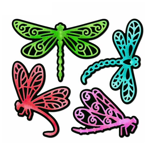 XMZZMX Shadow Libellen-Insekten-Stanzformen für Kartenherstellung, Papierprägung, Metall-Stanzschablonen-Set, Vorlagen, Aufbewahrungstaschen, Zubehör, Fotorahmen, Album, DIY, Scrapbooking, XMZZMX Shadow Libellen-Insekten-Stanzformen für Kartenherstellung, Papierprägung, Metall-Stanzschablonen-Set, Vorlagen, Aufbewahrungstaschen, Zubehör, Fotorahmen, Album, DIY, Scrapbooking, von XMZZMX