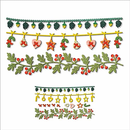 XMZZMX Weihnachtsdekorationen Metall-Stanzformen für Kartenherstellung, Papierprägung, Stanzformen, Set, Aufbewahrungstaschen, Zubehör, Scrapbooking-Schablonen XMZZMX Weihnachtsdekorationen Metall-Stanzformen für Kartenherstellung, Papierprägung, Stanzformen, Set, Aufbewahrungstaschen, Zubehör, Scrapbooking-Schablonen von XMZZMX