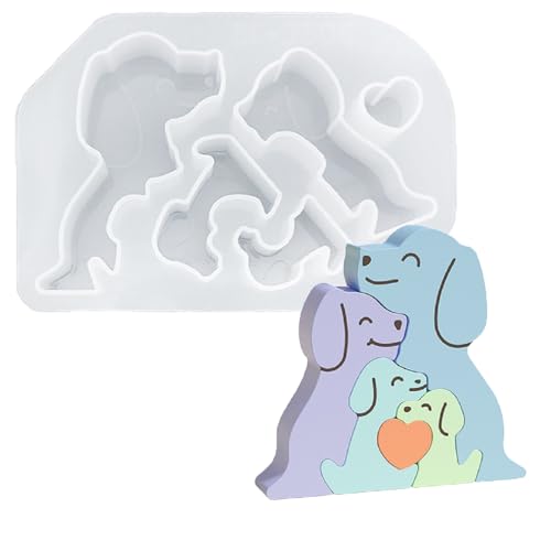 Silikonformen Gießformen Tiere, Kerzenform Zum Gießen, Gipsformen Zum Gießen, Epoxidharz Formen Für Bastelarbeiten, Gips, Kunsthandwerk (D) von XNSHUN