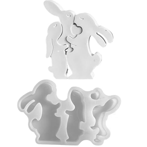 XNSHUN Silikonform Gießform Familie, Kerzenformen Zum Gießen, Gießformen Silikon, DIY Kerzen Formen, Giessform Silikon Für DIY Kerzen, Seife, Gips, Handwerk (Stil D) von XNSHUN