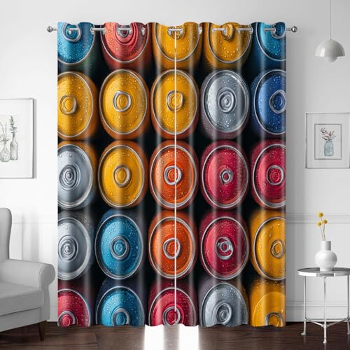 XNWYWE Vorhang Blickdicht Trinkflasche Druck Gardinen mit Ösen 2er Set, H166 x B150 cm, Verdunkelung Thermovorhänge Kinder, Vorhangverdunkelung Wohnzimmer Schlafzimmer Kinderzimmer Modern XNWYWE Vorhang Blickdicht Trinkflasche Druck Gardinen mit Ösen 2er Set, H166 x B150 cm, Verdunkelung Thermovorhänge Kinder, Vorhangverdunkelung Wohnzimmer Schlafzimmer Kinderzimmer Modern von XNWYWE