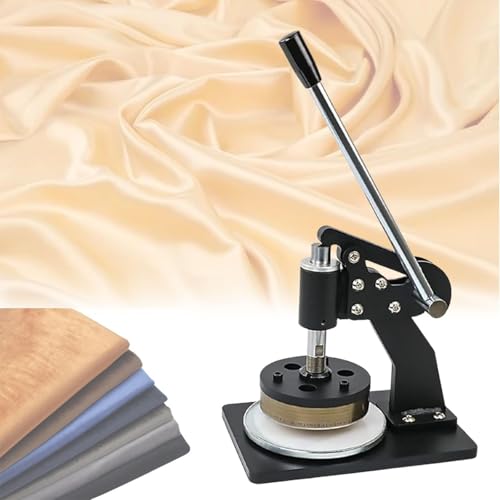 XNZJHPP Runder Probenschneider, Druck-Probenahmemaschine 100 sqcm, Schnittstärke 0,1-10 mm, Handdruckscheiben-Probenehmer für Textilgewebe, Leder von XNZJHPP