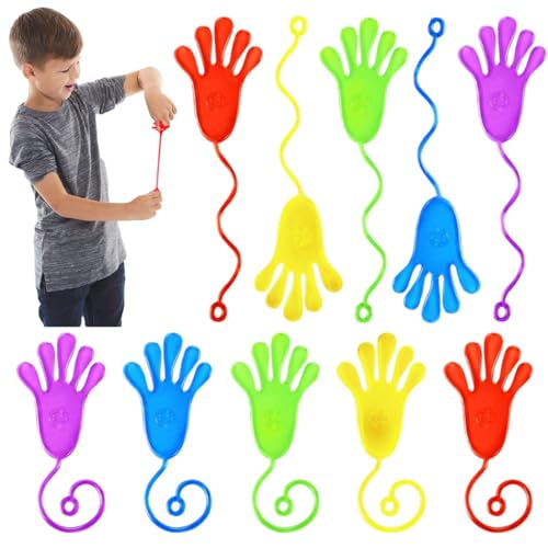 XOUDKE Klatschhand Kinder, 10 STÜCK Glibberhand Mitgebsel, Bunte Giveaway, Klatschhand Kinder, Klatschhand Glibber, Mitbringsel Give aways Scherzartikel Spielspaß, geeignet für Den Kindergeburtstag XOUDKE Klatschhand Kinder, 10 STÜCK Glibberhand Mitgebsel, Bunte Giveaway, Klatschhand Kinder, Klatschhand Glibber, Mitbringsel Give aways Scherzartikel Spielspaß, geeignet für Den Kindergeburtstag von XOUDKE