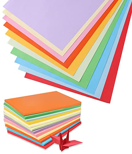 XPEX 100 Stück dünnes Transparentpapier, 10 Farben, farbiges Pergament, Zeichnung, A5, Bastelpapier, DIY-Kartenherstellung, Geschenkverpackung von XPEX