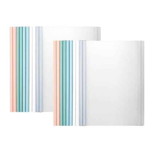 20 Stück DIN A4 Ordner transparent in verschiedenen Farben, mit Zugstange, für Loseblattordner, Datendateien und Ordner 20 Stück DIN A4 Ordner transparent in verschiedenen Farben, mit Zugstange, für Loseblattordner, Datendateien und Ordner von XPSHP25112