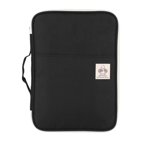 A4 Dokumententasche für Stifte, Aufbewahrungstaschen, Dokumententasche, Brieftasche, Organizer, Laptop, Reißverschluss, Schule, Büro, Ordner aus Kunststoff A4 Dokumententasche für Stifte, Aufbewahrungstaschen, Dokumententasche, Brieftasche, Organizer, Laptop, Reißverschluss, Schule, Büro, Ordner aus Kunststoff von XPSHP25112
