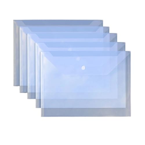 Dokumententasche mit Knöpfen, A4, Testpapier für Studenten, transparente Dokumententasche, Bürodatenspeicherung, Vertragsspeicherung, Dokumententasche, Drucktasche C von XPSHP25112