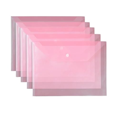Dokumententasche mit Knöpfen, A4, Testpapier für Studenten, transparente Dokumententasche, Bürodatenspeicherung, Vertragsspeicherung, Dokumententasche, Drucktasche C von XPSHP25112