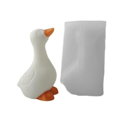 3D-Cartoon-Enten-Silikonformen, Epoxidharz, DIY, Gips, Schreibtischdekoration, weicher Ton, handgefertigte Seifenform, Dekorationen 3D-Cartoon-Enten-Silikonformen, Epoxidharz, DIY, Gips, Schreibtischdekoration, weicher Ton, handgefertigte Seifenform, Dekorationen von XQBFJYMP