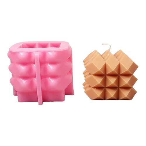 3D-Silikonformen in Würfelform für Epoxidharzherstellung, kubische Form, Silikonformen, Seifenherstellung 3D-Silikonformen in Würfelform für Epoxidharzherstellung, kubische Form, Silikonformen, Seifenherstellung von XQBFJYMP