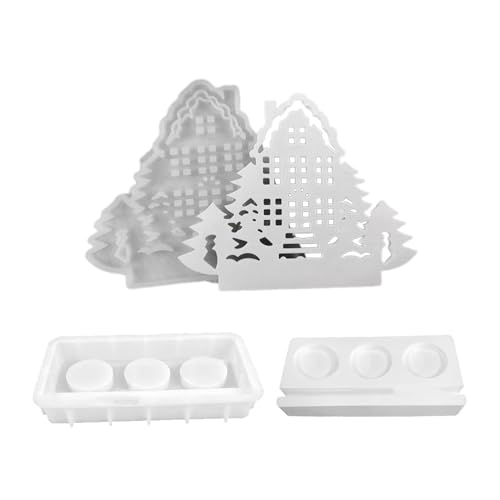 Baumhaus-Kerzenhalter-Form, Kerzenständer, Silikon, Teelichthalter, Harz, Epoxidharz, DIY, Kerzenständer, Bastelformen Baumhaus-Kerzenhalter-Form, Kerzenständer, Silikon, Teelichthalter, Harz, Epoxidharz, DIY, Kerzenständer, Bastelformen von XQBFJYMP