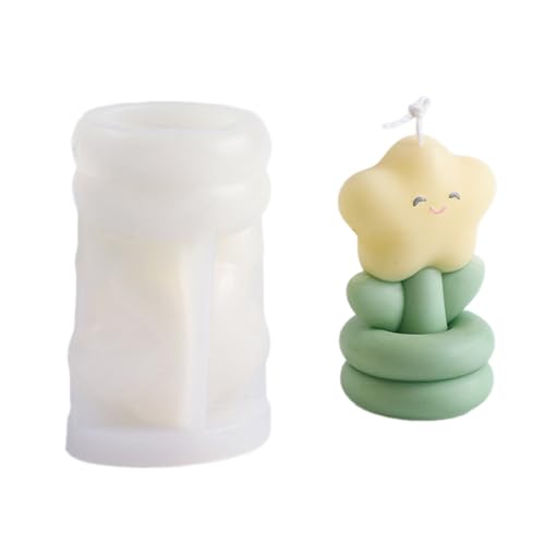 Blumenförmige Formen für Seife, Gips, Dekorationen, Blumenförmige Silikonformen, Epoxidharz, Silikonformen Blumenförmige Formen für Seife, Gips, Dekorationen, Blumenförmige Silikonformen, Epoxidharz, Silikonformen von XQBFJYMP