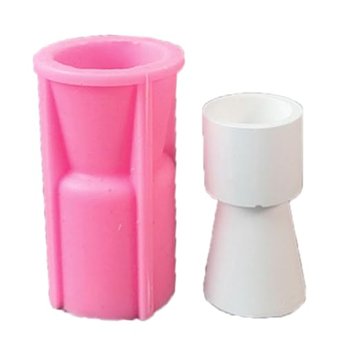 Formen zur Herstellung von geometrischen Kerzenständern, Silikonformen für Epoxidharz, Gussteile, Ton, Bastelhalter Formen zur Herstellung von geometrischen Kerzenständern, Silikonformen für Epoxidharz, Gussteile, Ton, Bastelhalter von XQBFJYMP