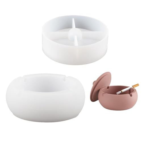 Handgefertigte Formen für Aschenbecher, Silikonformen, Epoxidharz, Aufbewahrungsdosen, geeignet für die Herstellung von Heimdekorationen Handgefertigte Formen für Aschenbecher, Silikonformen, Epoxidharz, Aufbewahrungsdosen, geeignet für die Herstellung von Heimdekorationen von XQBFJYMP