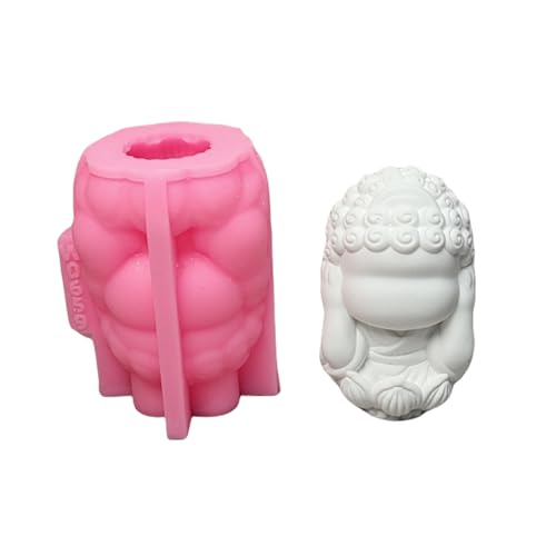 Religiöse 3D-Statuen-Silikonformen für Seife, Schokolade, Süßigkeiten, Kuchen, Heimdekoration, Epoxidharz-Formen von XQBFJYMP