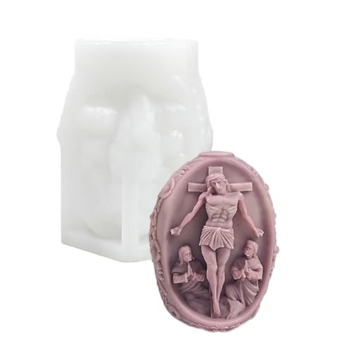 Silikon-Kerzenformen für die Kerzenherstellung - Wiederverwendbar, Antihaftbeschichtung, hitzebeständiges Harz, Osterkerze, 3D-Ostereier, Pflaster, Gießornament, Epoxidharz Silikon-Kerzenformen für die Kerzenherstellung - Wiederverwendbar, Antihaftbeschichtung, hitzebeständiges Harz, Osterkerze, 3D-Ostereier, Pflaster, Gießornament, Epoxidharz von XQBFJYMP