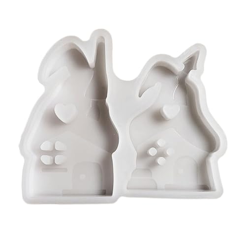 Silikon-Kerzenformen zur Kerzenherstellung, wiederverwendbar, antihaftbeschichtet, hitzebeständig, Pilzhaus, Silikonformen für Epoxidharz, Kerzen, Seife, Schokolade, Fondant, Silikonformen für Dessert Silikon-Kerzenformen zur Kerzenherstellung, wiederverwendbar, antihaftbeschichtet, hitzebeständig, Pilzhaus, Silikonformen für Epoxidharz, Kerzen, Seife, Schokolade, Fondant, Silikonformen für Dessert von XQBFJYMP