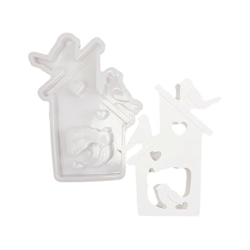 Silikon-Kerzenformen zur Kerzenherstellung - Wiederverwendbar, Antihaftbeschichtung, hitzebeständiges Harz, Vogelhaus-Pflaster, Gießornament, Ostern, Epoxidharz, Bastelbedarf Silikon-Kerzenformen zur Kerzenherstellung - Wiederverwendbar, Antihaftbeschichtung, hitzebeständiges Harz, Vogelhaus-Pflaster, Gießornament, Ostern, Epoxidharz, Bastelbedarf von XQBFJYMP