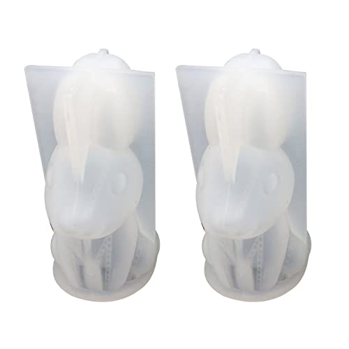 Silikon-Kerzenformen zur Kerzenherstellung – wiederverwendbar, antihaftbeschichtet, hitzebeständig, 2 Stück/Set, Silikonform, Gips, Seife, Kerzen, Gelee, Fondant, Kuchenform Silikon-Kerzenformen zur Kerzenherstellung – wiederverwendbar, antihaftbeschichtet, hitzebeständig, 2 Stück/Set, Silikonform, Gips, Seife, Kerzen, Gelee, Fondant, Kuchenform von XQBFJYMP