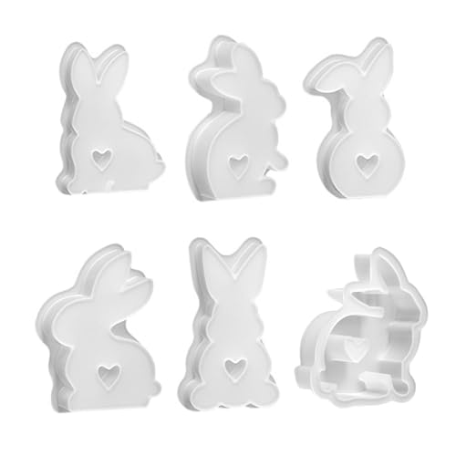 Silikon-Kerzenformen zur Kerzenherstellung – wiederverwendbar, antihaftbeschichtet, hitzebeständig, Gießformen für Osterkerzen, Silikonform, Anhänger, 3D-Kerzenform, Kerzendekorationen, Formen Silikon-Kerzenformen zur Kerzenherstellung – wiederverwendbar, antihaftbeschichtet, hitzebeständig, Gießformen für Osterkerzen, Silikonform, Anhänger, 3D-Kerzenform, Kerzendekorationen, Formen von XQBFJYMP