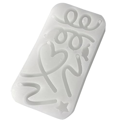 Silikonform in Schleifenform für Bastelarbeiten, Kristallharz, Schlüsselanhänger, Anhänger, Liebe, Herz, Ornament, Schmuck, Epoxidharz, Basteln Silikonform in Schleifenform für Bastelarbeiten, Kristallharz, Schlüsselanhänger, Anhänger, Liebe, Herz, Ornament, Schmuck, Epoxidharz, Basteln von XQBFJYMP