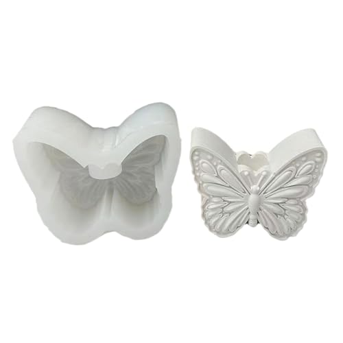 Silikonform mit Schmetterlingsmuster, Kerzenhalter, Gießformen, Schmetterlingshalter, Formen für Tisch- und Heimdekorationen Silikonform mit Schmetterlingsmuster, Kerzenhalter, Gießformen, Schmetterlingshalter, Formen für Tisch- und Heimdekorationen von XQBFJYMP
