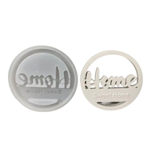 Silikonformen für hängende Anhänger, Wolken, Haus, dekorative Gipsformen, Ornamente, Epoxidharz-Formen Silikonformen für hängende Anhänger, Wolken, Haus, dekorative Gipsformen, Ornamente, Epoxidharz-Formen von XQBFJYMP