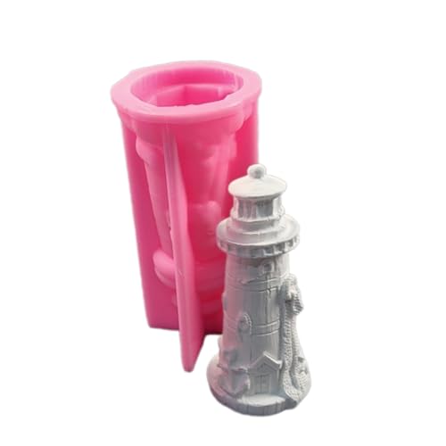 Silikonformen mit Leuchtturm-Skulptur, Epoxidharz, Basteln, Gips, Dekoration, Gips, Silikonformen für Heimdekoration Silikonformen mit Leuchtturm-Skulptur, Epoxidharz, Basteln, Gips, Dekoration, Gips, Silikonformen für Heimdekoration von XQBFJYMP