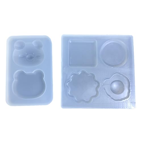 Vielseitige Hamburger-Silikonform, Silikon-Ton-Formen, geeignet für Seifenherstellung, Basteln Vielseitige Hamburger-Silikonform, Silikon-Ton-Formen, geeignet für Seifenherstellung, Basteln von XQBFJYMP