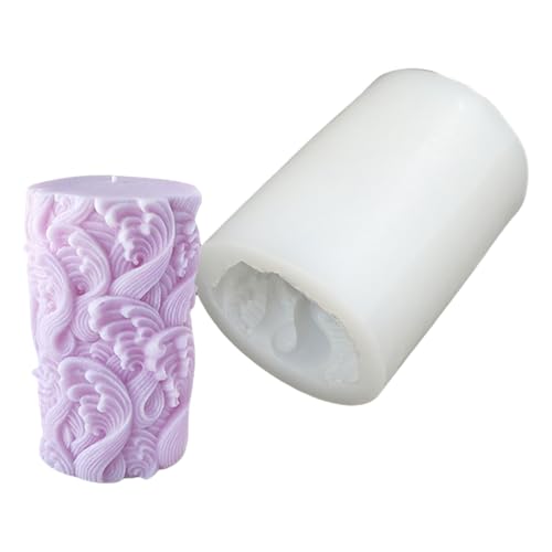 Zylinderförmige Silikonformen für Epoxidharz, Seife, Gips, Dekoration, Heimdekoration, Gips, Silikonformen Zylinderförmige Silikonformen für Epoxidharz, Seife, Gips, Dekoration, Heimdekoration, Gips, Silikonformen von XQBFJYMP