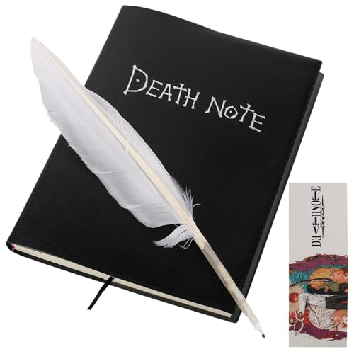 XTDMJ Death Note Buch, Death Note Merch Date Notizbuch Basics Planungsnotizbuch Heft liniert Death Note für Cosplay Fans von Anime Büro Schulgeschenke Studenten XTDMJ Death Note Buch, Death Note Merch Date Notizbuch Basics Planungsnotizbuch Heft liniert Death Note für Cosplay Fans von Anime Büro Schulgeschenke Studenten von XTDMJ