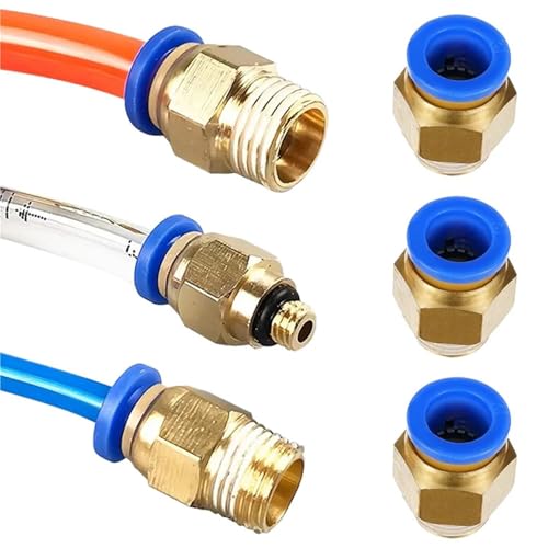 5Pcs PC 4mm/6mm/8mm/10mm/12mm M5 Thread Hose Fittings Pipe Quick Connectors PC Pneumatic Air Connector Fitting(PC6mm-1I2) von XTSQUHPNH