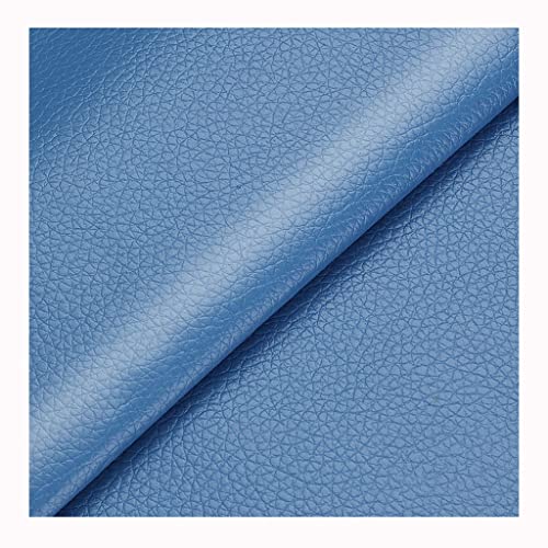 Kunstleder Selbstklebend Lederband 50X137cm Selbstklebendes Leder Reparatur Patch, Leder Reparatur Tapefor Sofas, Couch, Möbel, Fahrer Sitz (Color : BlackNavy Blue, Size : 50X137CM) von XTTY