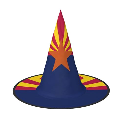 XTYGETY Arizona Staatsflagge Druck Erwachsene Halloween Kostüm Zubehör Hexenhut Hexenhut Hexenhut für Party Karneval Rollenspiel XTYGETY Arizona Staatsflagge Druck Erwachsene Halloween Kostüm Zubehör Hexenhut Hexenhut Hexenhut für Party Karneval Rollenspiel von XTYGETY