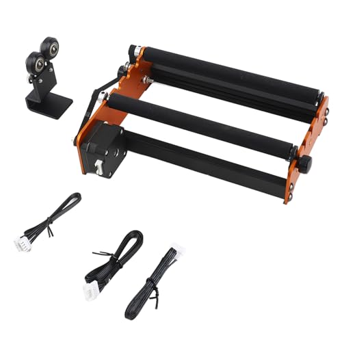 XTevu Rotationsrolle, 360-Grad-Drehachse zum Gravieren, Y-Achsen-Rotationsmodul für gravierer, kompatibel mit ACMER P1 P2 von XTevu