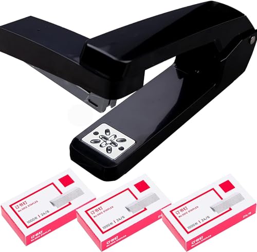 XUBX 360° Swing-arm Drehgelenk Hefter, drehbarer Hefter mit 1000 Stück Heftklammern, 20 Blatt Kapazität, Universalhefter Desktop-Hefter 360 Grad drehbare Schulfamilie Handbuch Binding XUBX 360° Swing-arm Drehgelenk Hefter, drehbarer Hefter mit 1000 Stück Heftklammern, 20 Blatt Kapazität, Universalhefter Desktop-Hefter 360 Grad drehbare Schulfamilie Handbuch Binding von XUBX