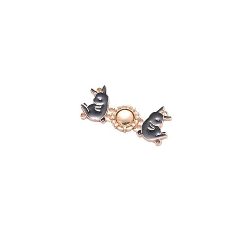 6 STÜCKE Frauen Einstellbare Metall Taille Schnalle Knopf Extender Hosen Jeans Straffen Schnallen Clip Pins Knöpfe Zubehör(Color-C) von XUCZHAI