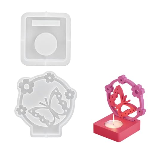 Silikonformen Gießformen, Schmetterling Silikonform Kerzenhalter, Silikon Gießform Kerzenhalter, 3D Giessform Gipsformen zum Gießen, Silikonform Kerzenhalter Mit Sockel Silikonformen Gießformen, Schmetterling Silikonform Kerzenhalter, Silikon Gießform Kerzenhalter, 3D Giessform Gipsformen zum Gießen, Silikonform Kerzenhalter Mit Sockel von XUEHOU