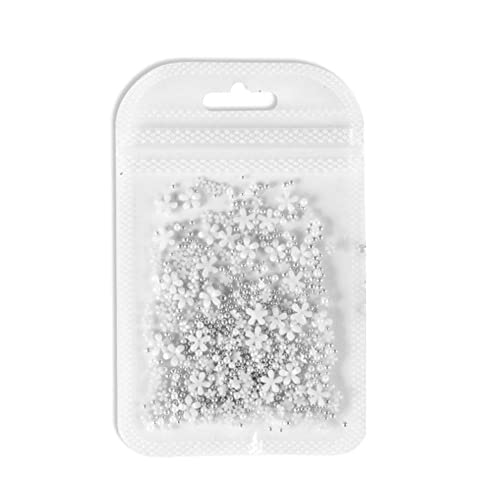 XUEJIAN Acryl Kristall 3D Blume Perlen Nagel Strass Nail Art Dekoration Nette gemischte Größe Maniküre DIY Maniküre Werkzeug Zubehör von XUEJIAN