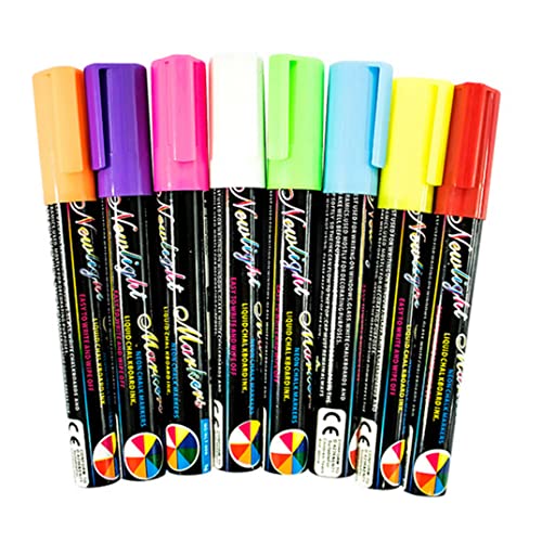XUEYEGONGJI 8 PCS Penfill Flüssigkeit Highlighter Stift Fluoreszenz Flüssigmarker Stift Luminous Marker für Whiteboard, Tafel, Fenster 8 Farben 6 mm, Penfill Highlighter XUEYEGONGJI 8 PCS Penfill Flüssigkeit Highlighter Stift Fluoreszenz Flüssigmarker Stift Luminous Marker für Whiteboard, Tafel, Fenster 8 Farben 6 mm, Penfill Highlighter von XUEYEGONGJI