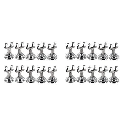 20X Mini-Menü-SchilderstäNder, Packung mit Hochzeits-Tischkarten, Tischnummernhaltern für Restaurants, CaféS und Konditoreien von XUJIAN