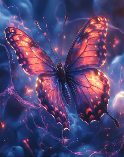 Diamond Painting Erwachsene Butterfly, Animal Diamond Painting, Bunte Muster Diamantmalerei DIY Kunst Handwerk Set, Rund Full Drill Craft Cross Stickerei für Damen Dekoration Geschenke 90x120cm T-99 Diamond Painting Erwachsene Butterfly, Animal Diamond Painting, Bunte Muster Diamantmalerei DIY Kunst Handwerk Set, Rund Full Drill Craft Cross Stickerei für Damen Dekoration Geschenke 90x120cm T-99 von XUJYLXZA