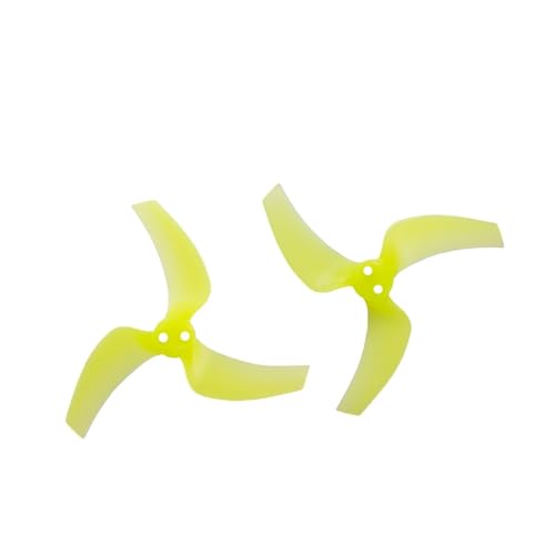 GEMFAN 3032 3 Zoll 3-Blatt CW CCW PC-Requisiten 2 Mm Loch PC FPV Kompatibel for DJI-AVATA 2 Drohnenzubehör DIY-Teile(2Pairs Yellow) von XUKQCVYC