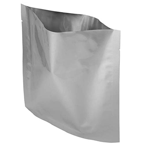 100 Stück 10 x 15 cm silberfarbene Vakuumversiegelung Lebensmittelqualität Aluminiumfolie Beutel verdickte lichtdichte Beutel Lebensmittelaufbewahrung Vakuumverpackungsbeutel für Süßigkeiten 100 Stück 10 x 15 cm silberfarbene Vakuumversiegelung Lebensmittelqualität Aluminiumfolie Beutel verdickte lichtdichte Beutel Lebensmittelaufbewahrung Vakuumverpackungsbeutel für Süßigkeiten von XUMIN