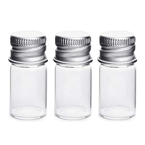 12PCS 30 ml Mini-leere Klarglas Wunschflasche mit Aluminium-Schraubverschluss Deckel für Süßigkeiten Gesundheit Produkt Probe Glas Fläschchen Halter Kosmetik Behälter 12PCS 30 ml Mini-leere Klarglas Wunschflasche mit Aluminium-Schraubverschluss Deckel für Süßigkeiten Gesundheit Produkt Probe Glas Fläschchen Halter Kosmetik Behälter von XUMIN