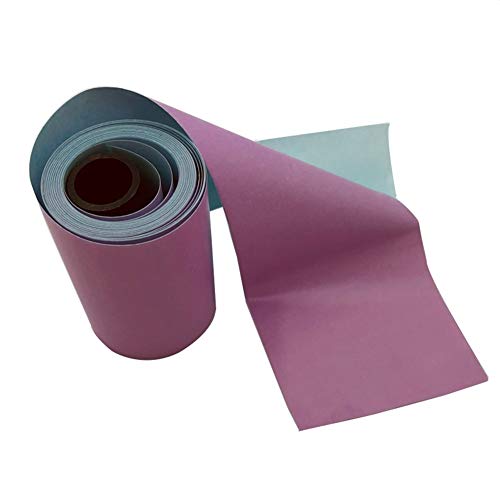 XUMIUZIY Wärmepapier, Lebendige Farbdruckpapierrollen Hitzebeständig 2,2 Zoll 1, Zoll 11,8 Fuß Lang für Nachfüllungen Lang (YELLOW) von XUMIUZIY