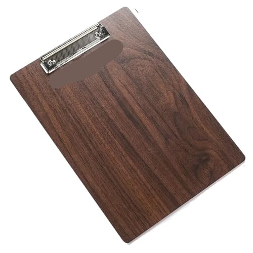 215 x 310 mm Holz-Schreibblock, Klemmbrett, Menü-Papierhalter, Klemmbrett, Datei, Dokument, Klemmbrett(1) von XUMKFJRE